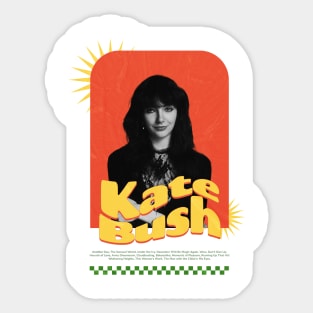 Kate Bush Sticker